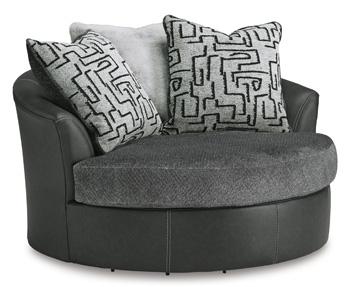Brixley Pier Oversized Swivel Accent Chair - Theo's Factory Direct Mattress & Furniture (Columbus, OH)