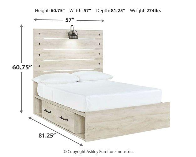 Cambeck Bed with 4 Storage Drawers - Theo's Factory Direct Mattress & Furniture (Columbus, OH)