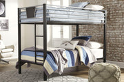 Dinsmore Bunk Bed with Ladder - Theo's Factory Direct Mattress & Furniture (Columbus, OH)