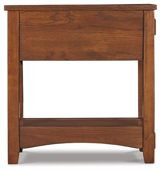 Breegin Chairside End Table - Theo's Factory Direct Mattress & Furniture (Columbus, OH)