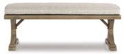 Beachcroft Outdoor Bench with Cushion - Theo's Factory Direct Mattress & Furniture (Columbus, OH)