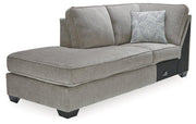 Altari Sleeper Sectional with Chaise - Theo's Factory Direct Mattress & Furniture (Columbus, OH)