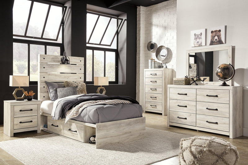 Cambeck Bed with 4 Storage Drawers - Theo's Factory Direct Mattress & Furniture (Columbus, OH)