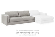 Amiata Sectional with Chaise - Theo's Factory Direct Mattress & Furniture (Columbus, OH)