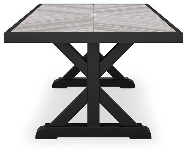 Beachcroft Outdoor Dining Table - Theo's Factory Direct Mattress & Furniture (Columbus, OH)
