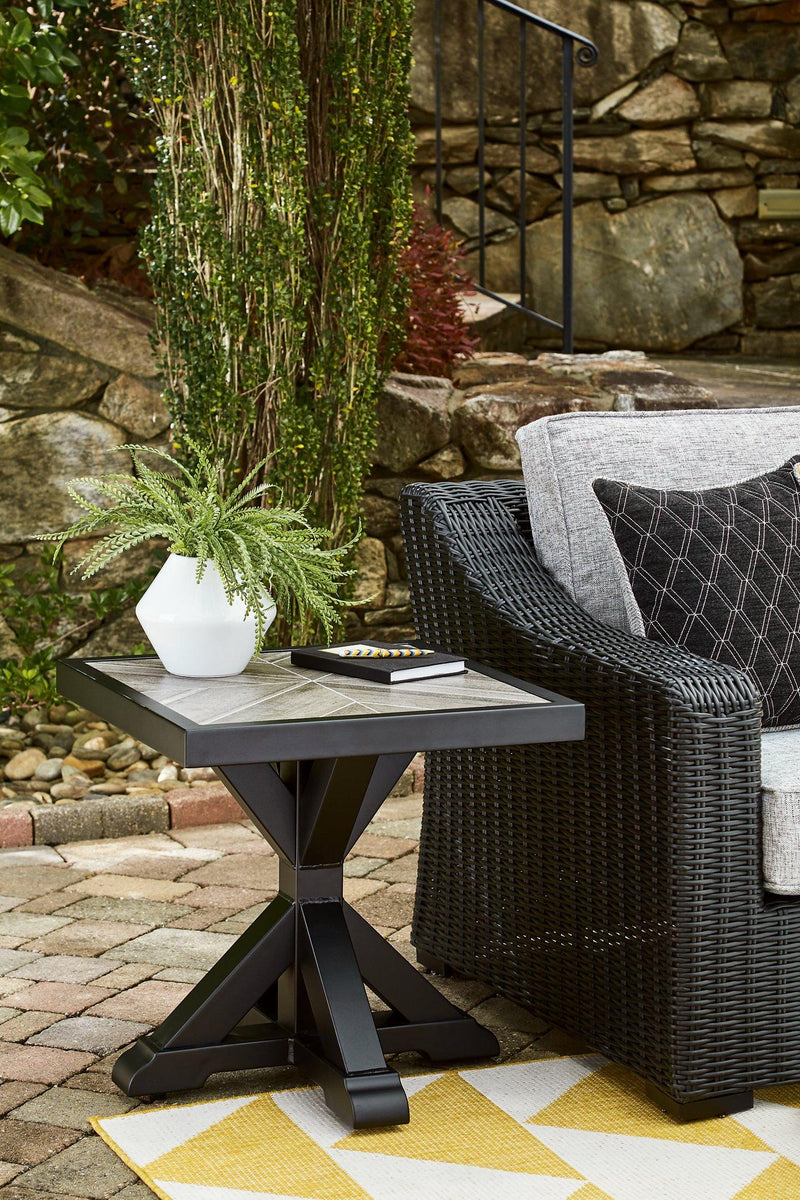 Beachcroft Outdoor End Table - Theo's Factory Direct Mattress & Furniture (Columbus, OH)