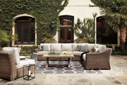 Beachcroft Outdoor Seating Set - Theo's Factory Direct Mattress & Furniture (Columbus, OH)