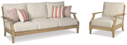Clare View Outdoor Seating Set - Theo's Factory Direct Mattress & Furniture (Columbus, OH)