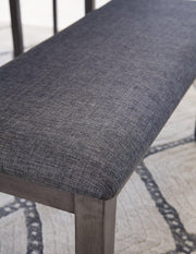 Bridson Dining Table and Chairs with Bench (Set of 6) - Theo's Factory Direct Mattress & Furniture (Columbus, OH)