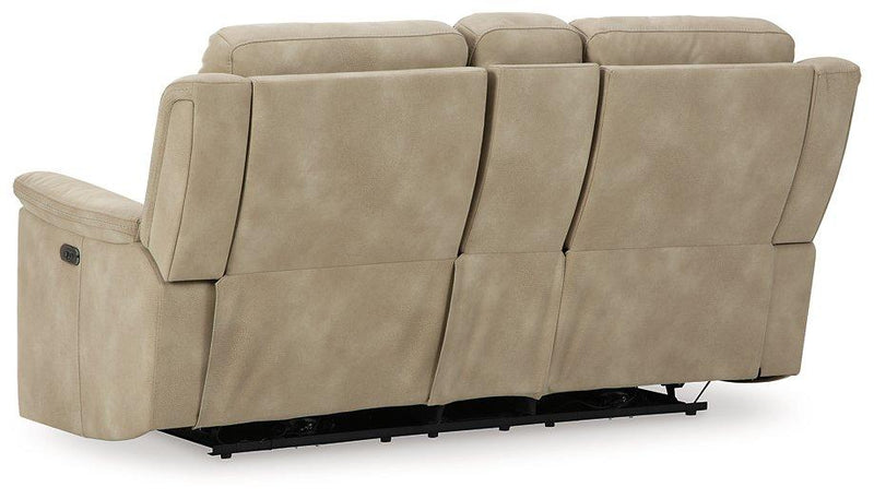 Next-Gen DuraPella Power Reclining Loveseat with Console - Theo's Factory Direct Mattress & Furniture (Columbus, OH)