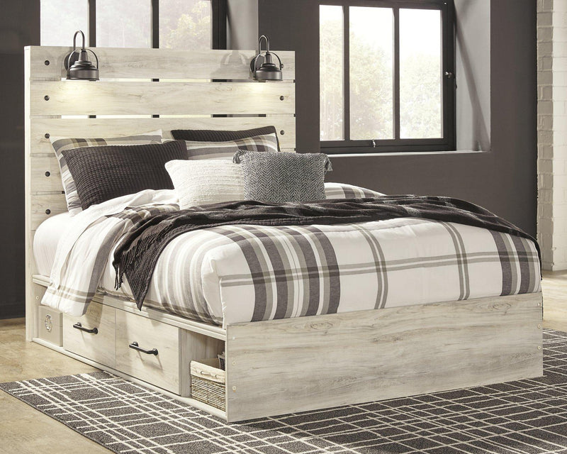 Cambeck Bed with 2 Storage Drawers - Theo's Factory Direct Mattress & Furniture (Columbus, OH)