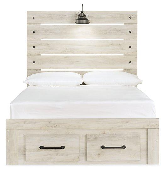 Cambeck Bed with 2 Storage Drawers - Theo's Factory Direct Mattress & Furniture (Columbus, OH)