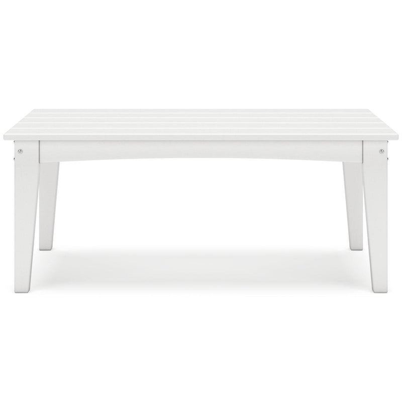 Hyland wave Outdoor Coffee Table - Theo's Factory Direct Mattress & Furniture (Columbus, OH)