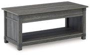 Freedan Lift-Top Coffee Table - Theo's Factory Direct Mattress & Furniture (Columbus, OH)