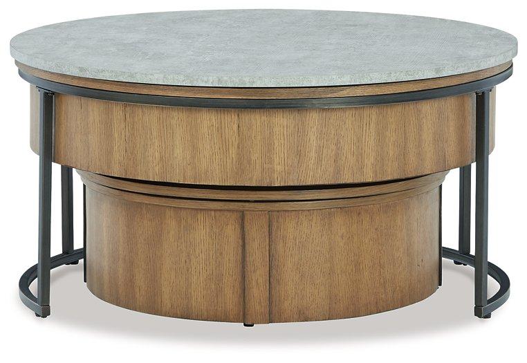 Fridley Nesting Coffee Table (Set of 2) - Theo's Factory Direct Mattress & Furniture (Columbus, OH)