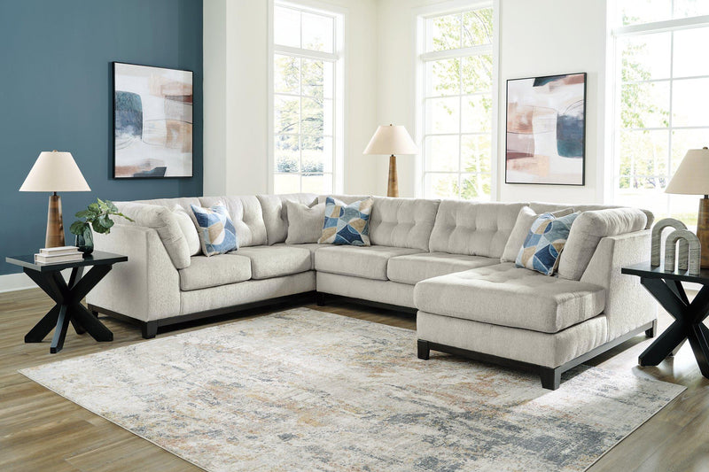 Maxon Place Sectional with Chaise - Theo's Factory Direct Mattress & Furniture (Columbus, OH)
