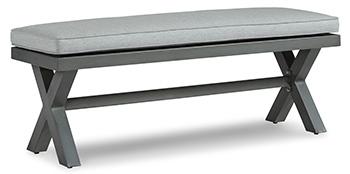 Elite Park Outdoor Bench with Cushion - Theo's Factory Direct Mattress & Furniture (Columbus, OH)