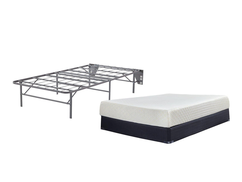 10 Inch Chime Memory Foam Mattress Set - Theo's Factory Direct Mattress & Furniture (Columbus, OH)