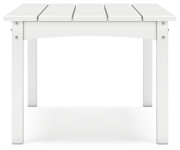 Hyland wave Outdoor Coffee Table - Theo's Factory Direct Mattress & Furniture (Columbus, OH)