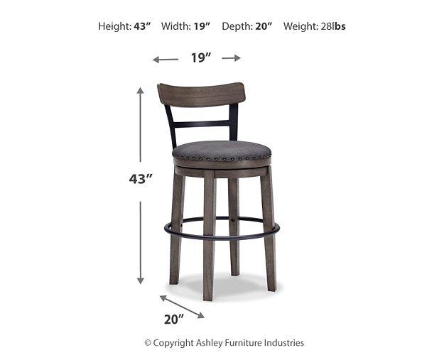 Caitbrook Bar Height Bar Stool - Theo's Factory Direct Mattress & Furniture (Columbus, OH)