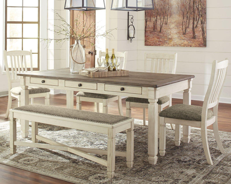 Bolanburg Dining Set - Theo's Factory Direct Mattress & Furniture (Columbus, OH)