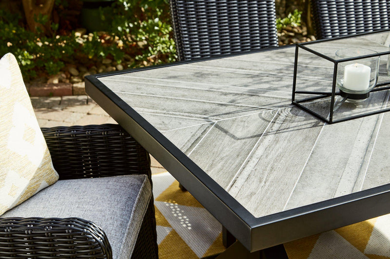 Beachcroft Outdoor Dining Table - Theo's Factory Direct Mattress & Furniture (Columbus, OH)