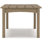Hyland wave Outdoor Coffee Table - Theo's Factory Direct Mattress & Furniture (Columbus, OH)