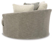 Creswell Oversized Swivel Accent Chair - Theo's Factory Direct Mattress & Furniture (Columbus, OH)