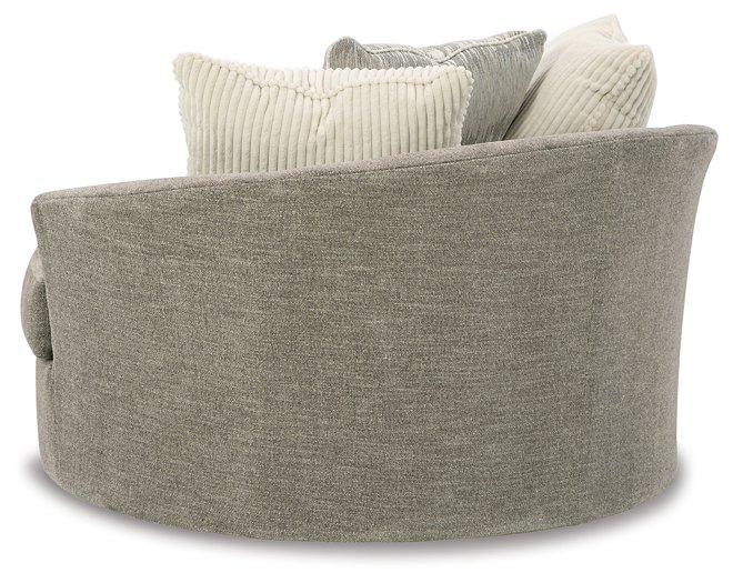 Creswell Oversized Swivel Accent Chair - Theo's Factory Direct Mattress & Furniture (Columbus, OH)