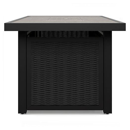 Beachcroft Outdoor Fire Pit Table - Theo's Factory Direct Mattress & Furniture (Columbus, OH)