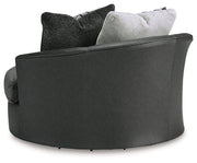 Brixley Pier Oversized Swivel Accent Chair - Theo's Factory Direct Mattress & Furniture (Columbus, OH)