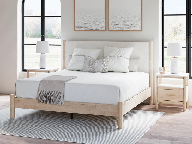 Cadmori Upholstered Bed - Theo's Factory Direct Mattress & Furniture (Columbus, OH)
