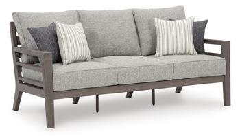 Hillside Barn Outdoor Sofa with Cushion - Theo's Factory Direct Mattress & Furniture (Columbus, OH)