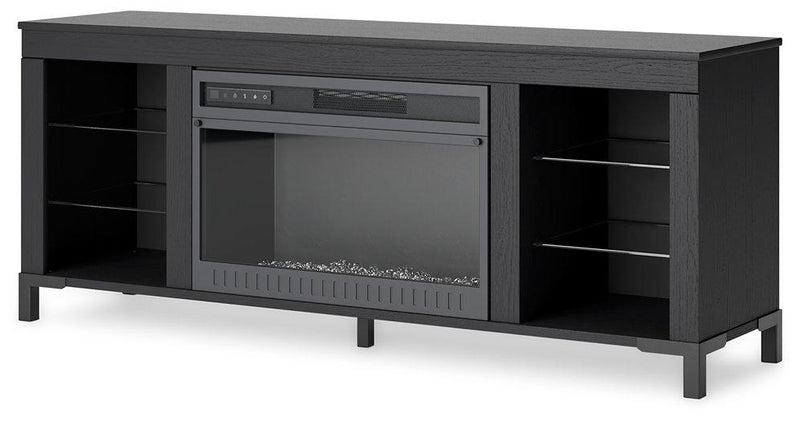 Cayberry 60" TV Stand with Electric Fireplace - Theo's Factory Direct Mattress & Furniture (Columbus, OH)