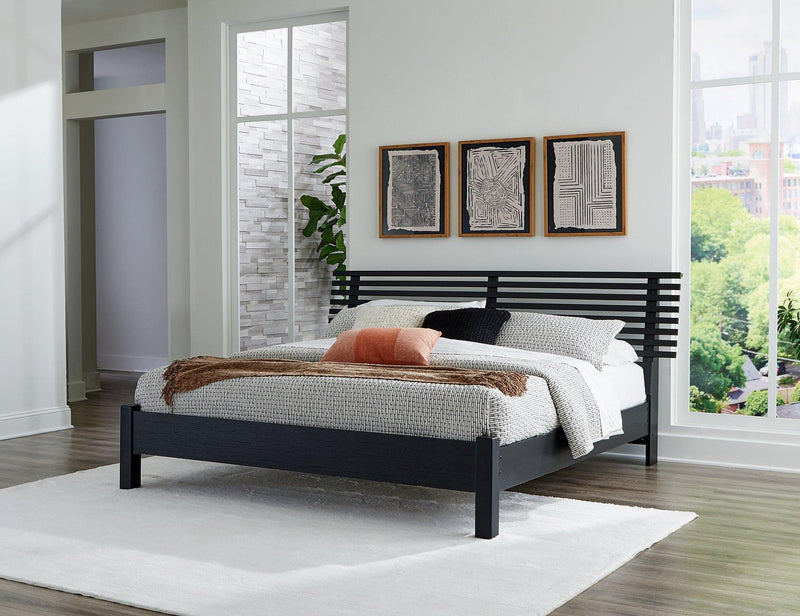 Danziar Slat Bed - Theo's Factory Direct Mattress & Furniture (Columbus, OH)
