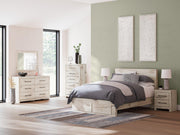Lawroy Panel Storage Bed - Theo's Factory Direct Mattress & Furniture (Columbus, OH)