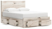 Lawroy Panel Storage Bed - Theo's Factory Direct Mattress & Furniture (Columbus, OH)