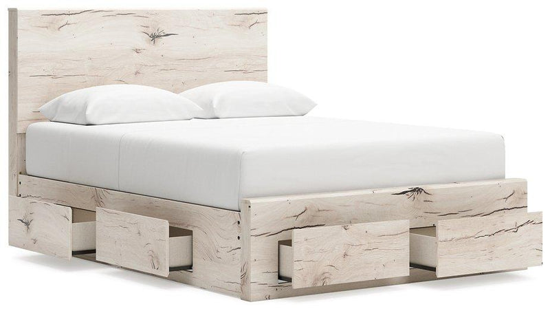 Lawroy Panel Storage Bed - Theo's Factory Direct Mattress & Furniture (Columbus, OH)