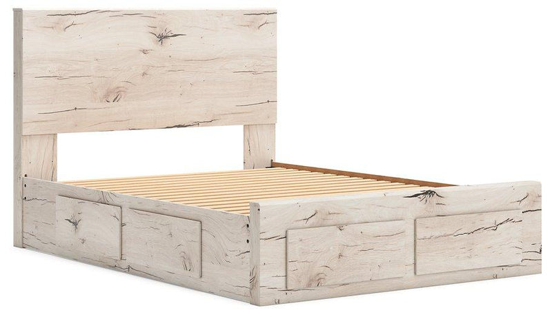 Lawroy Panel Storage Bed - Theo's Factory Direct Mattress & Furniture (Columbus, OH)