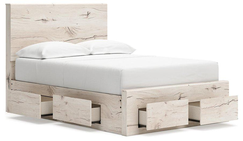 Lawroy Panel Storage Bed - Theo's Factory Direct Mattress & Furniture (Columbus, OH)