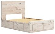 Lawroy Panel Storage Bed - Theo's Factory Direct Mattress & Furniture (Columbus, OH)