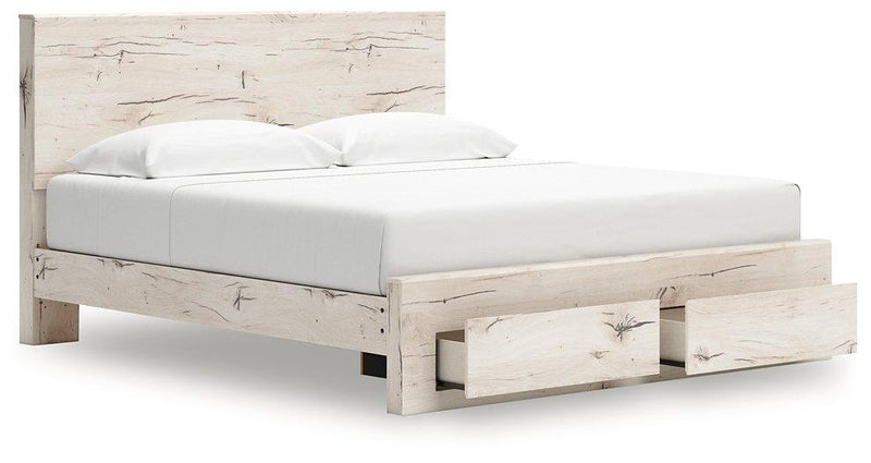 Lawroy Panel Storage Bed - Theo's Factory Direct Mattress & Furniture (Columbus, OH)