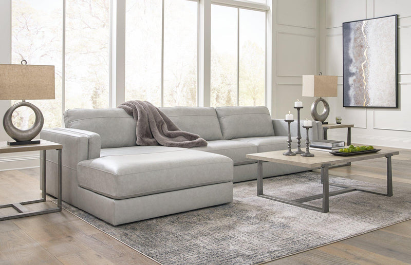Amiata Sectional with Chaise - Theo's Factory Direct Mattress & Furniture (Columbus, OH)
