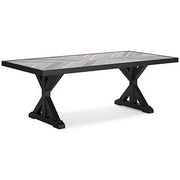 Beachcroft Outdoor Dining Table - Theo's Factory Direct Mattress & Furniture (Columbus, OH)