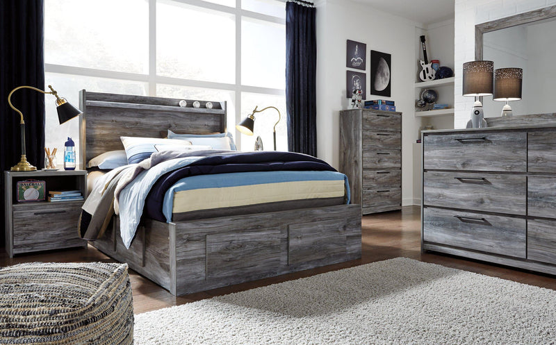 Baystorm Storage Bed - Theo's Factory Direct Mattress & Furniture (Columbus, OH)