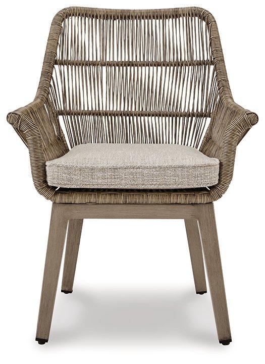 Beach Front Arm Chair with Cushion (Set of 2) - Theo's Factory Direct Mattress & Furniture (Columbus, OH)