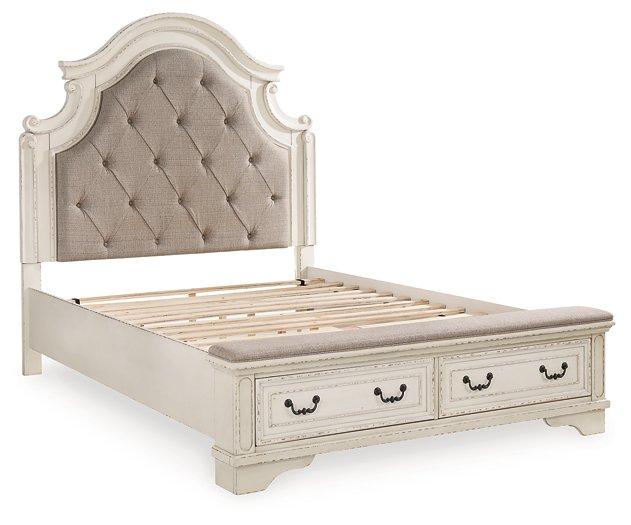 Realyn Upholstered Bed - Theo's Factory Direct Mattress & Furniture (Columbus, OH)