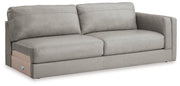 Amiata Sectional with Chaise - Theo's Factory Direct Mattress & Furniture (Columbus, OH)