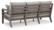 Hillside Barn Outdoor Sofa with Cushion - Theo's Factory Direct Mattress & Furniture (Columbus, OH)