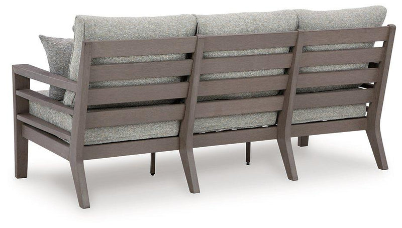 Hillside Barn Outdoor Sofa with Cushion - Theo's Factory Direct Mattress & Furniture (Columbus, OH)